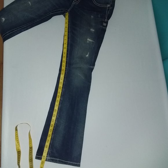 Miss Me Women's  M series   X1022BL/boot Blue Jeans - Picture 10 of 10